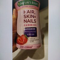 Hair, skin & nail gummies - nature's bounty-230 gummies
