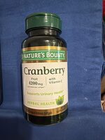 Cranberry Fruit 4200mg With Vitamin C