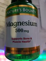 Magnesium, Tablets