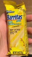 Barritas de piña Pineapple filled cookies