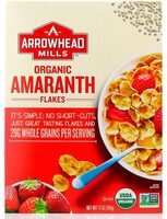Organic amaranth flakes