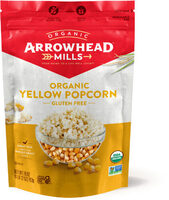 Organic white popcorn