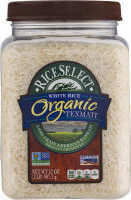 Organic texmati white rice