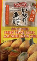 Seasoned fried bean curd ajitsuke inari age