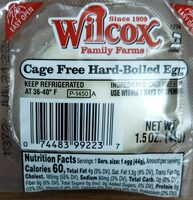 Cage Free Hard-Boiled Egg