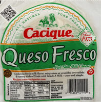 Queso Fresco - Part Skim Milk Cheese