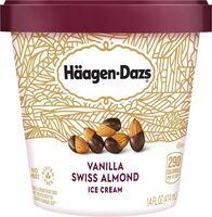 Vanilla Swiss Almond Ice Cream