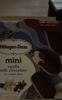 Mini Vanilla Milk Chocolate Ice Cream Bars