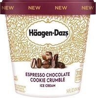 Espresso Chocolate Cookie Crumble Ice Cream