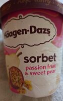 Sorbet Passion Fruit & Sweet Pear