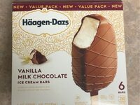 Häagen-Dazs Vanilla Milk Chocolate Ice Cream Bars