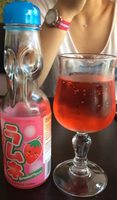 CTC Ramune 200ML Strawberry Flavor