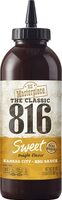 The classic 816 sweet maple flavor bbq sauce