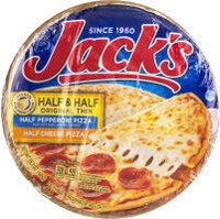 Half & Half Original Thin Pizza, Pepperoni, Cheese