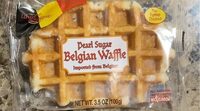 Pearl Sugar Belgain Waffle