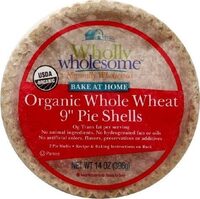 Organic 9” 2pk Whole Wheat Pie Shells