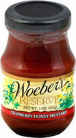 Cranberry honey mustard