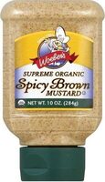 Organic Spicy Brown Mustard