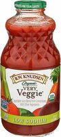 Organic Very Veggie Vegetable Juice Blend Low Sodium