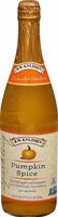 Sparkling Pumpkin Spice Juice Blend