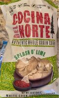 Splash of lime tortilla chips