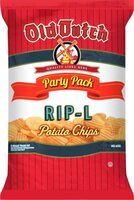 Olddutch rip l potato chips party pack