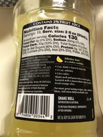 Non-alcoholic sweet & sour mix