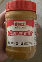 Creamy peanut butter