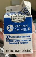 2% Reduced Fat Milk