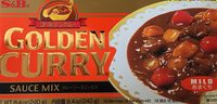 S&b, golden curry, sauce mix