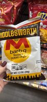 Bar-b-q flavored potato chips