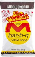 Middleswarth kitchen fresh potato chips barbq