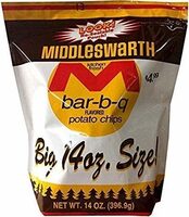 Kitchen fresh potato chips barbq flavored big