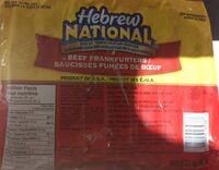 Beef Frankfurters