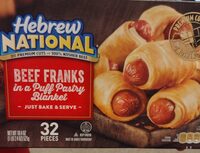BEEF FRANKS in a Puff Pastry Blanket