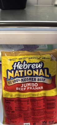 Jumbo Beef Franks