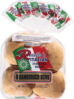 Premium hamburger buns