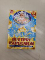 Cousin Willie's Buttery Explosion micro popcorn