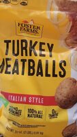 Turkey meatball Italian style