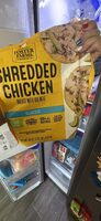 Chicken breast with rib meat shredded