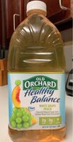 Healthy balance white grape peach flavored reduced
