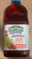 White grape raspberry juice