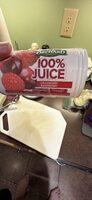 100% cranberry raspberry flavored juice blend, cranberry raspberry
