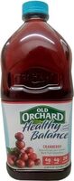 Reduced Sugar Juice Cocktail Blend From Concentrate