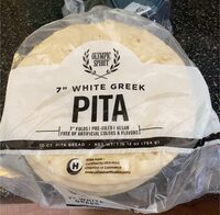 7” White Greek Pita