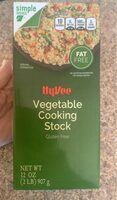 Hy vee vegetable cooking stock