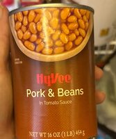 Pork & beans in tomato sauce