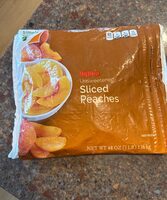 Unsweetened sliced peaches, unsweetened