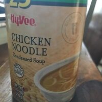 Chicken noodle condensed soup, chicken noodle