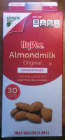 Original unsweetened almondmilk